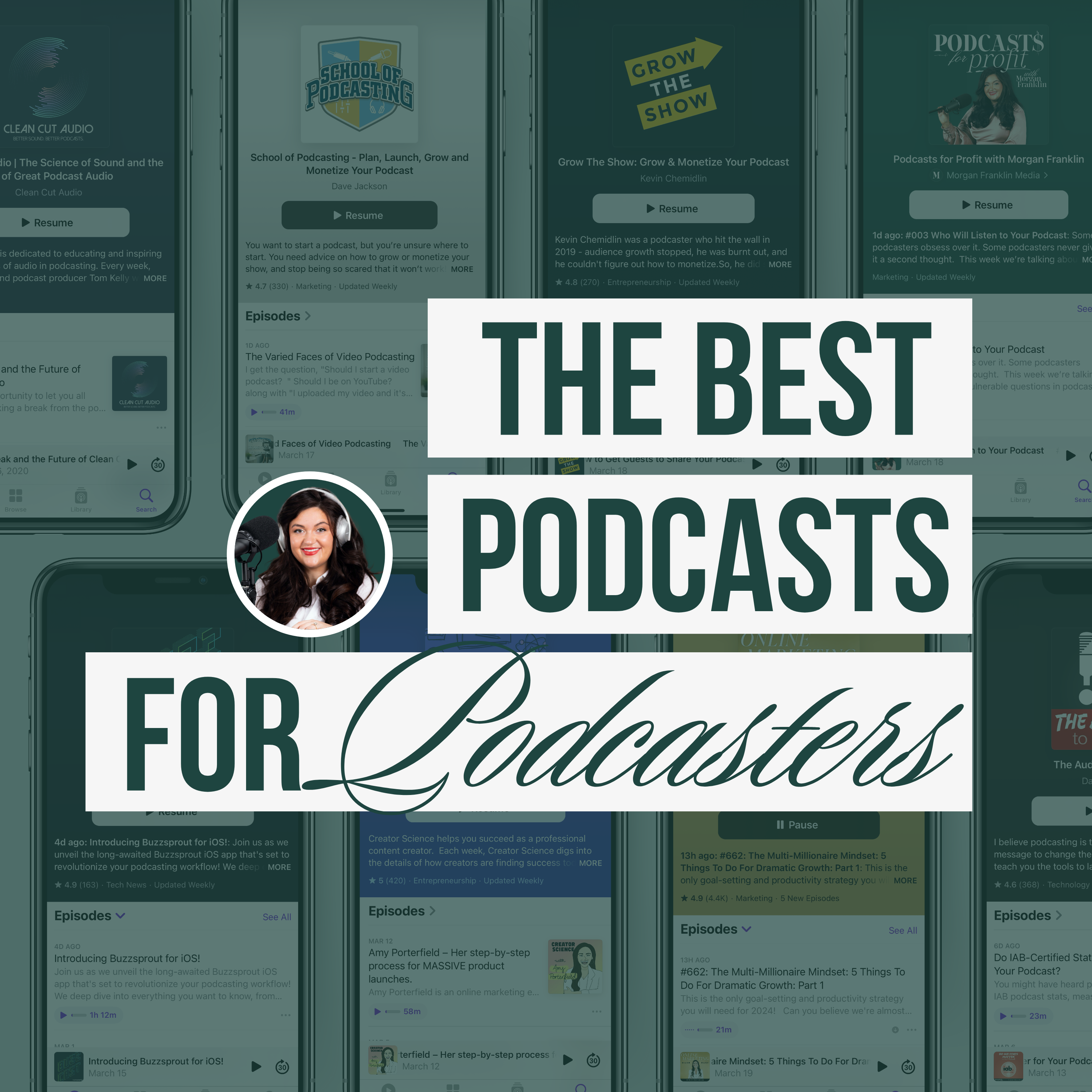 The Best Podcasts for Podcasters