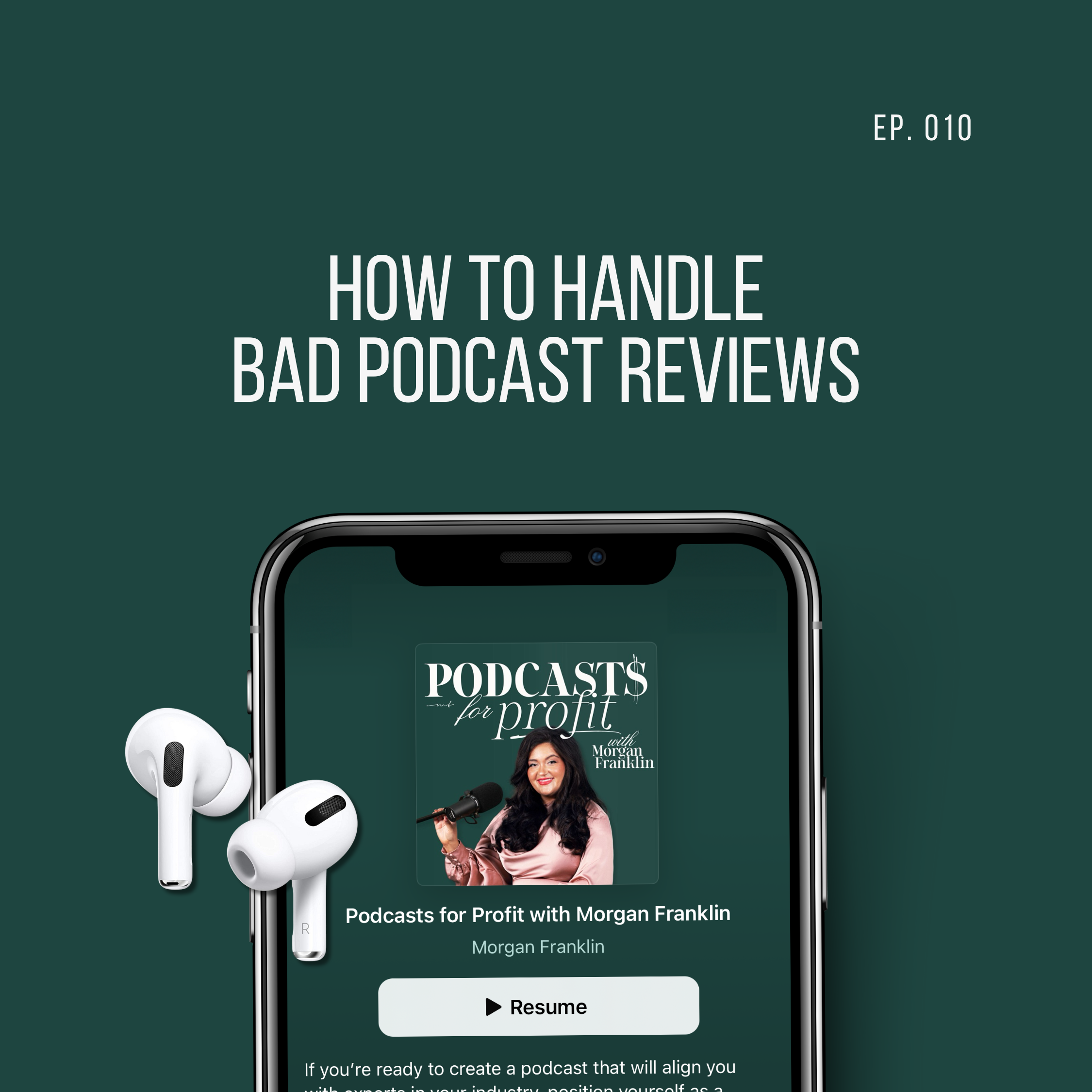 How to Deal with Bad Podcast Reviews